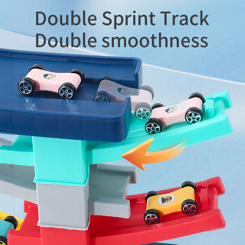 Gliding Rail Car Track Toy – Fun Racing Ramp for Kids (Ages 3+)