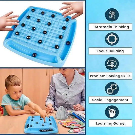 Magnetic Battle Chess Board Game | Multiplayer Strategy Game for Kids & Family (1–4 Players)
