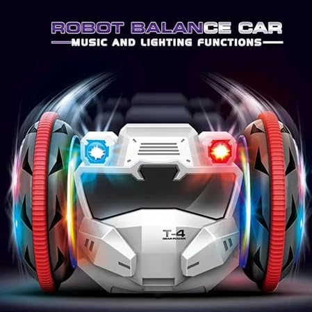 Balancing Stunt Car with Music & Lights – Fun for Kids