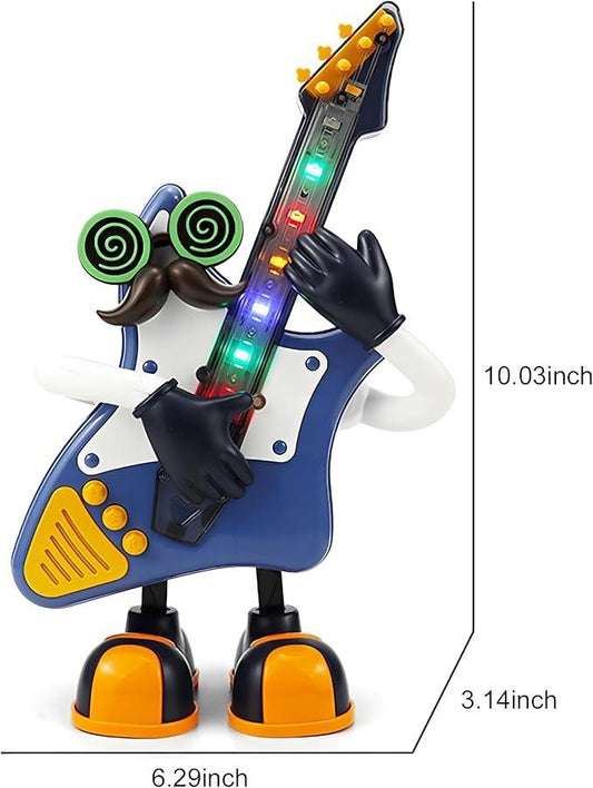 Musical Guitar Toys Baby Crawling Toys Development Early Educational Toddler Music Light-up Sensory Toys
