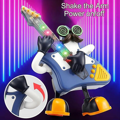 Musical Guitar Toys Baby Crawling Toys Development Early Educational Toddler Music Light-up Sensory Toys