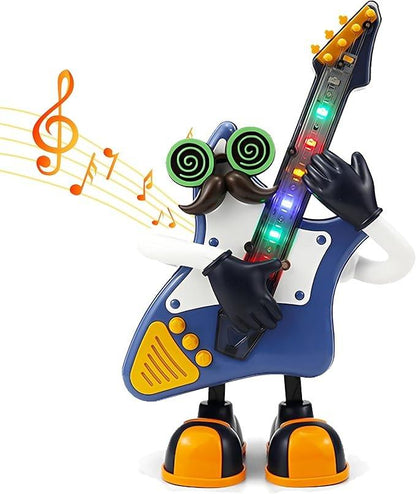 Musical Guitar Toys Baby Crawling Toys Development Early Educational Toddler Music Light-up Sensory Toys