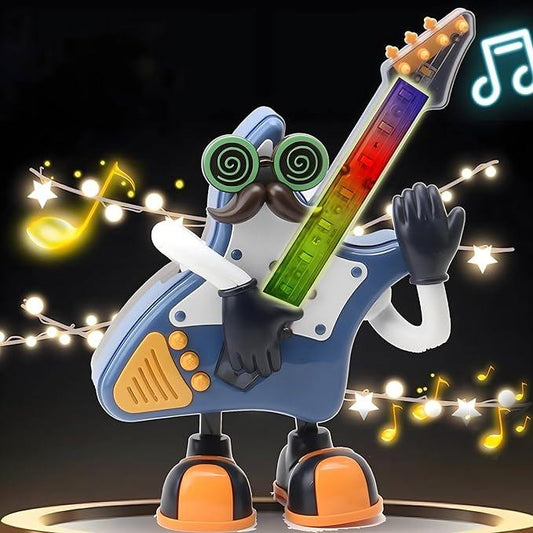 Musical Guitar Toys Baby Crawling Toys Development Early Educational Toddler Music Light-up Sensory Toys