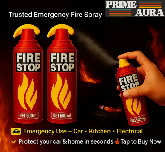 Fire Stop Spray – Portable Car & Home Fire Extinguisher for Quick Safety