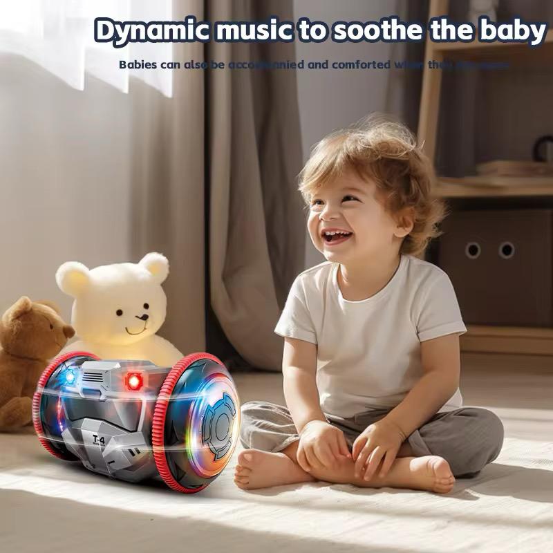 Balancing Stunt Car with Music & Lights – Fun for Kids